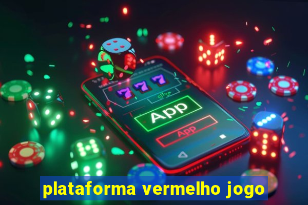 plataforma vermelho jogo